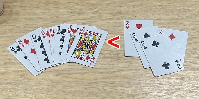 Những sai lầm khi chơi game bài 4 đôi thông